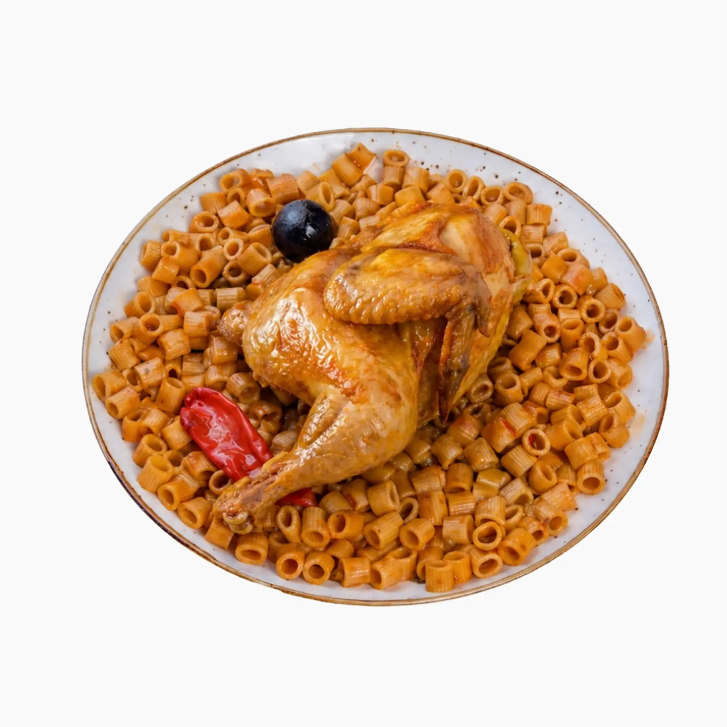 مكرونة كبسة دجاج