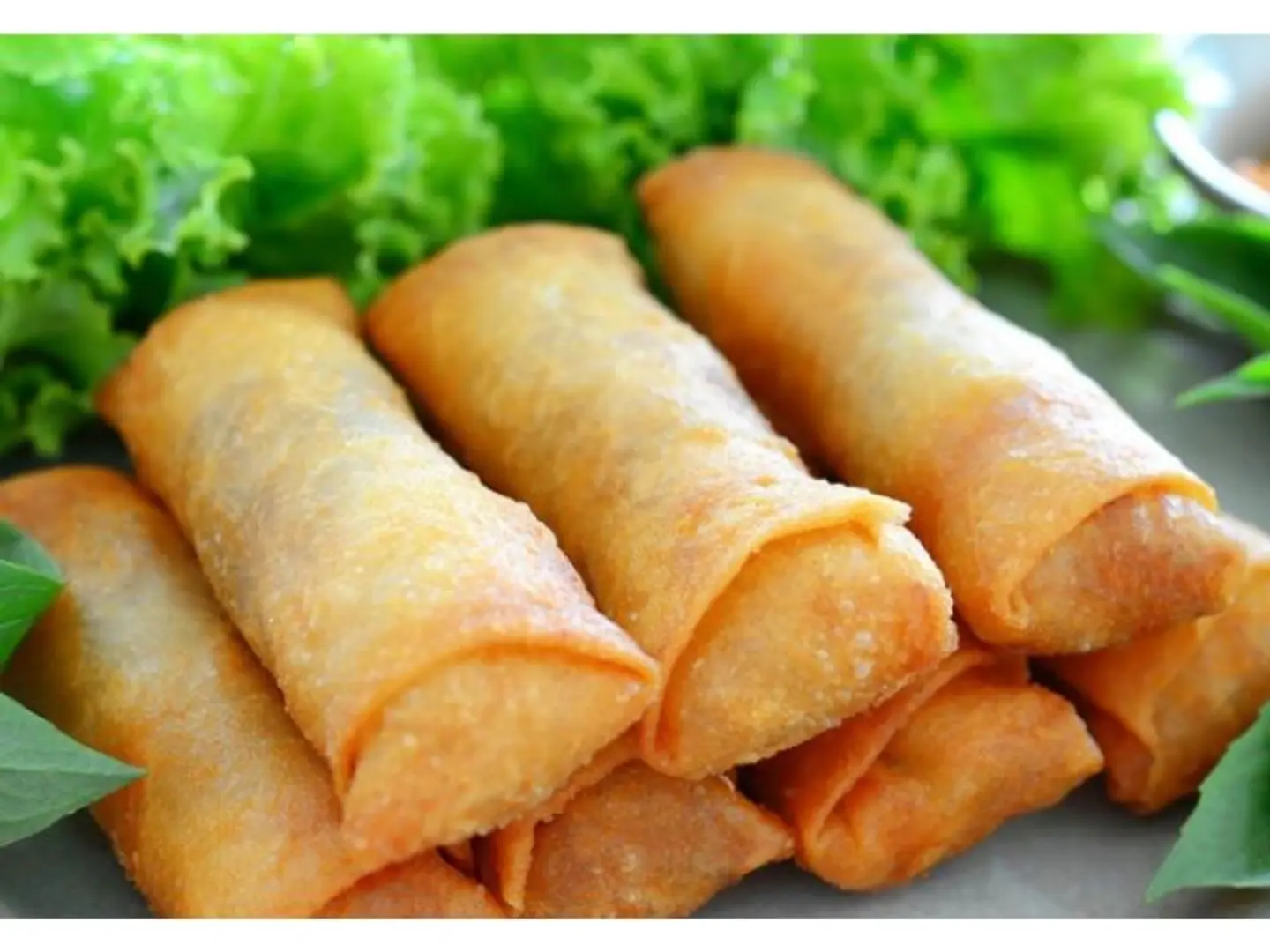 سبرنج رول بالدجاج و الخضروات