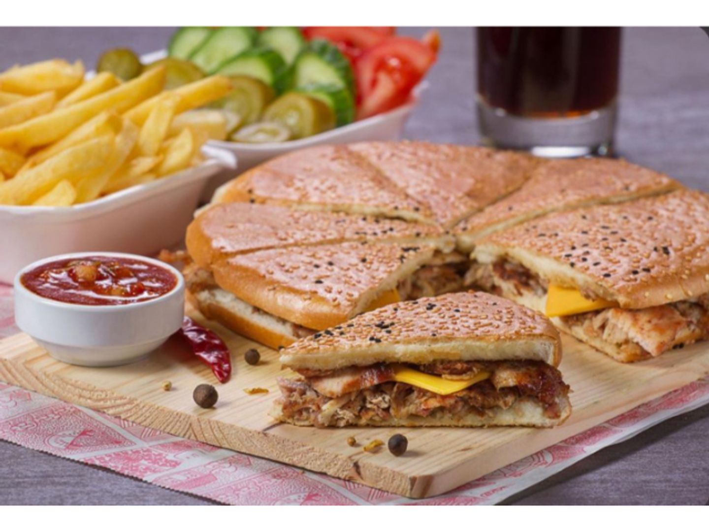 Double Italian Chicken Shawarma