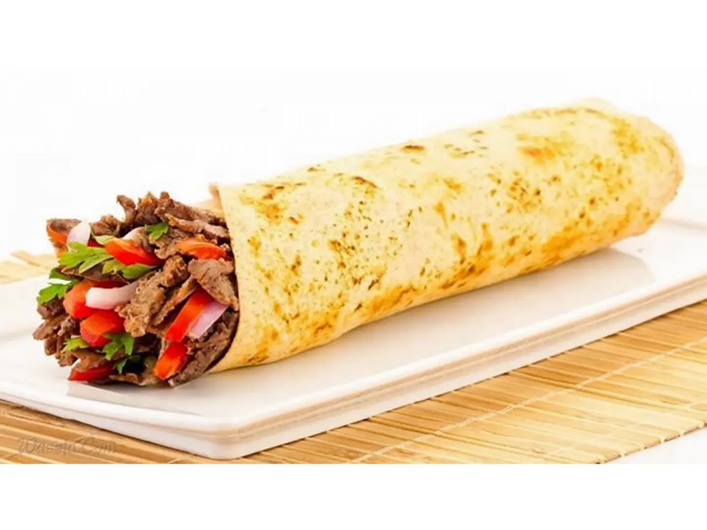 سندويش تورتيلا شاورما صغير
