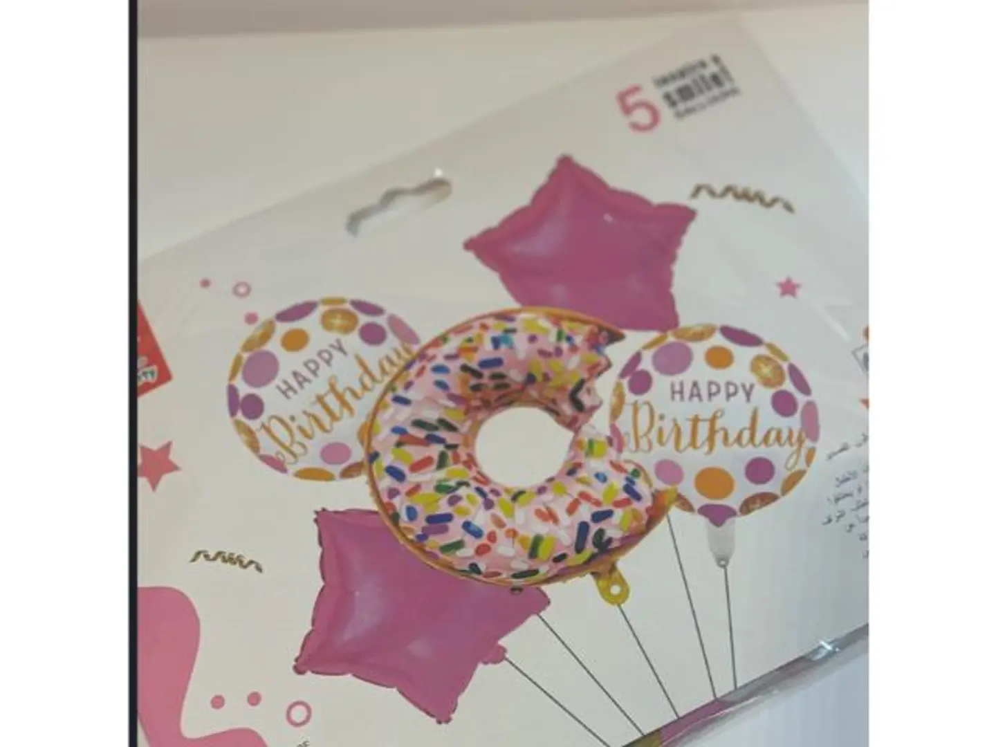 مجموعة عيد ميلاد دونات