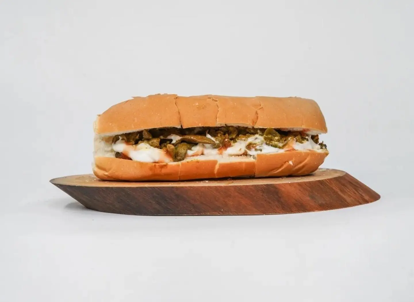 Liver And Cheese Sandwich