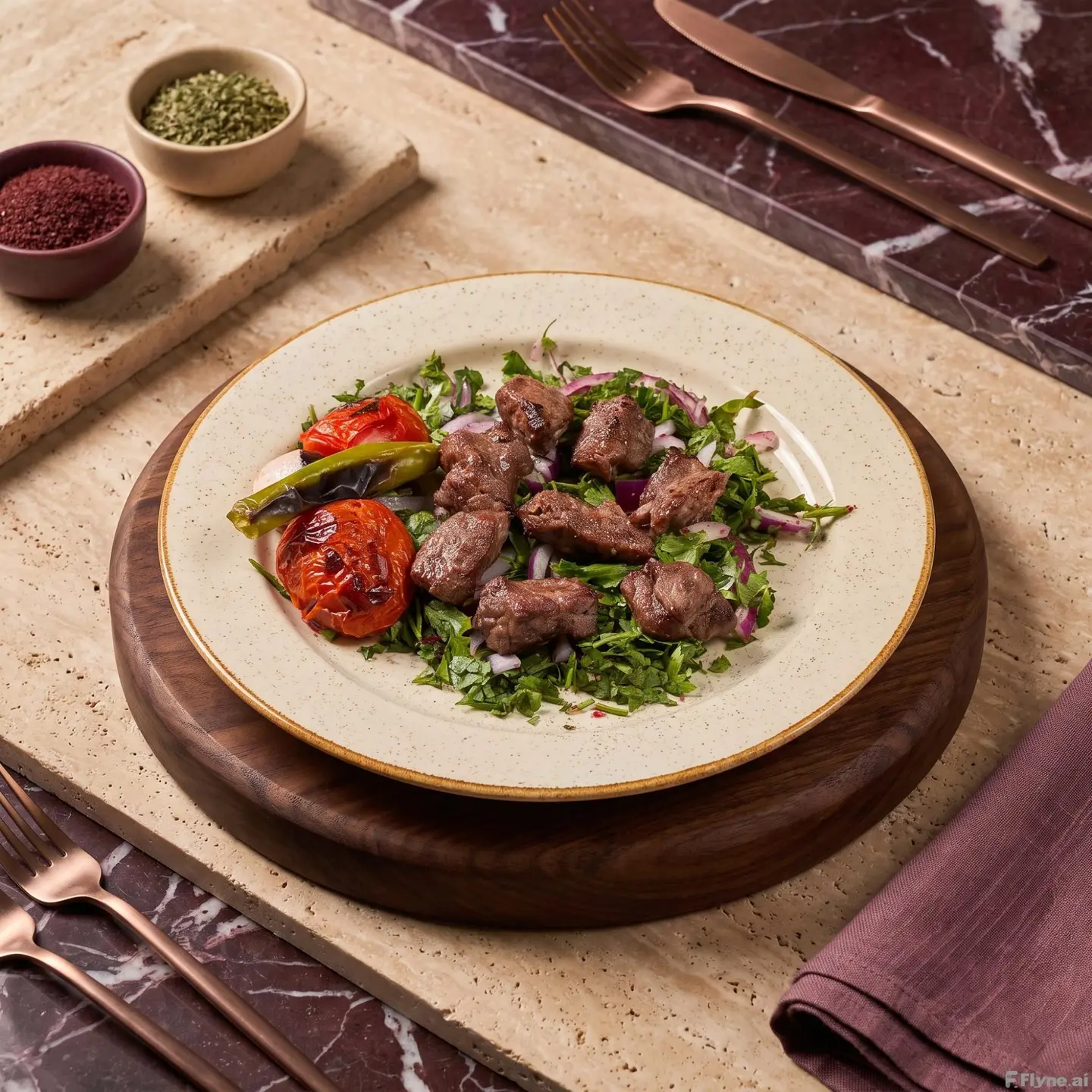 Meat Awsal 2 Skewers