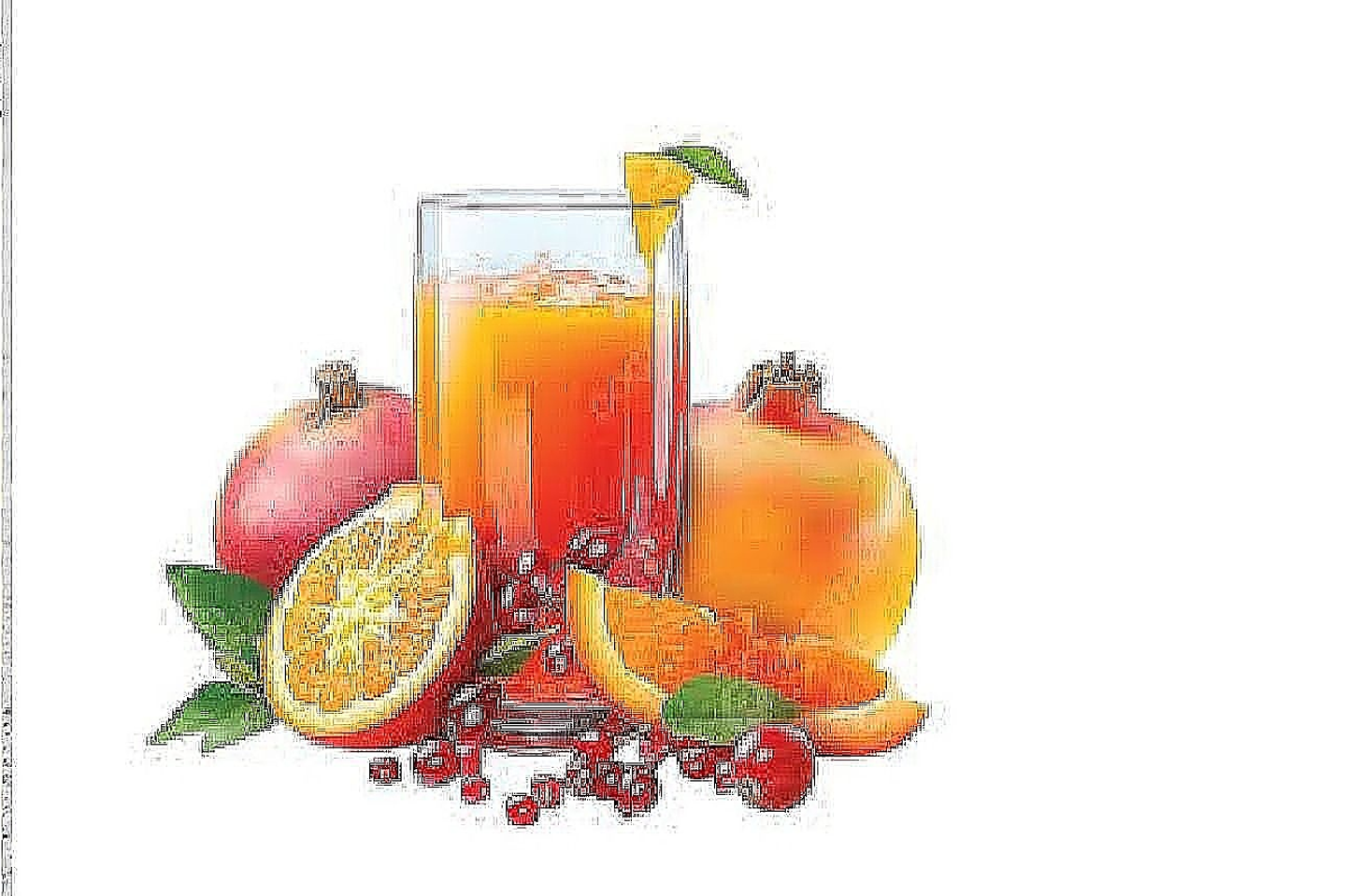 Pomegranate And Orange