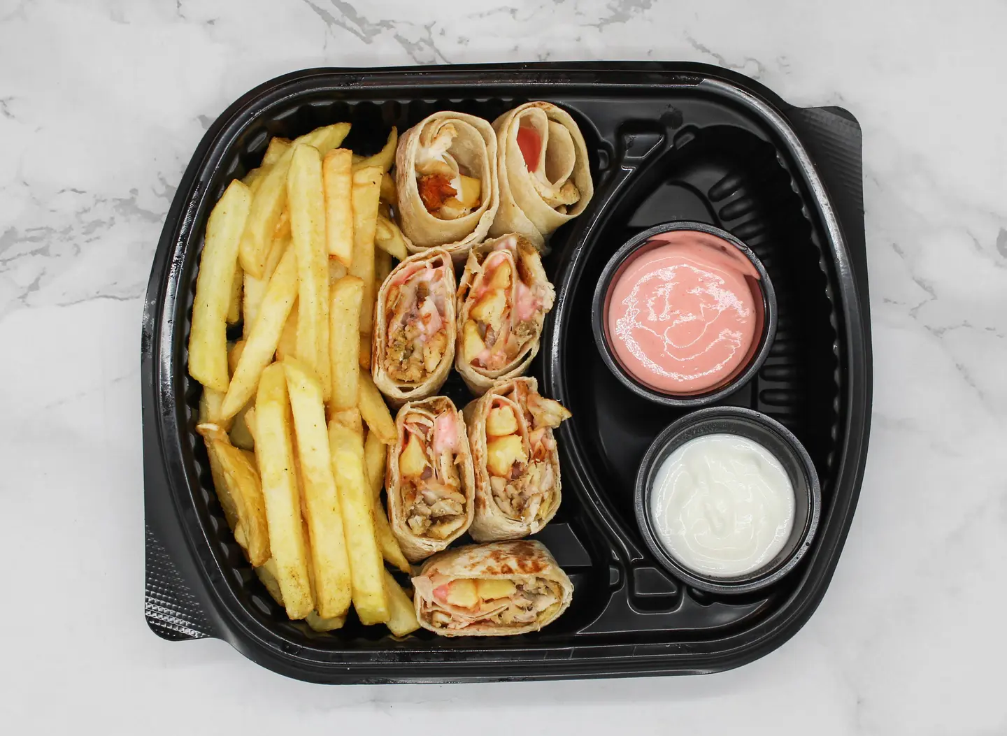 وجبة شاورما +ببسي