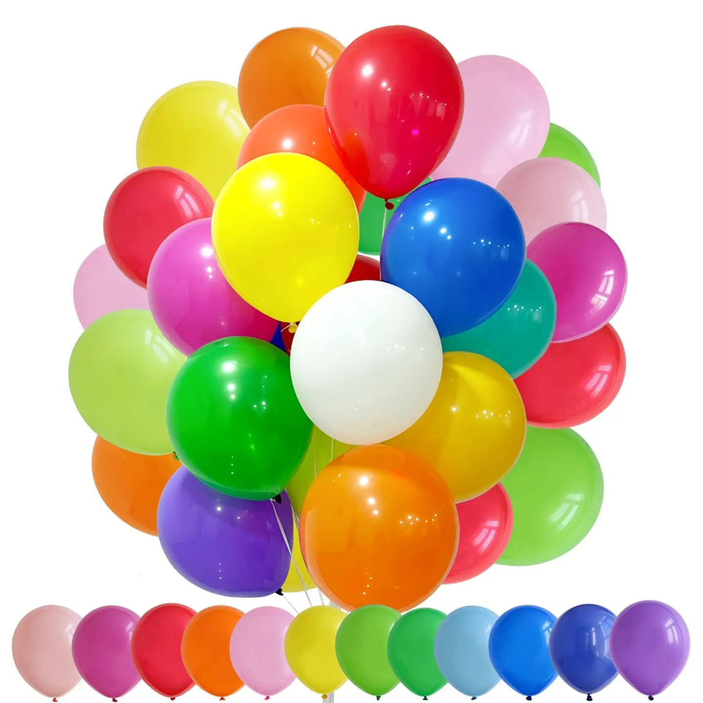 Balloons In Various Colors