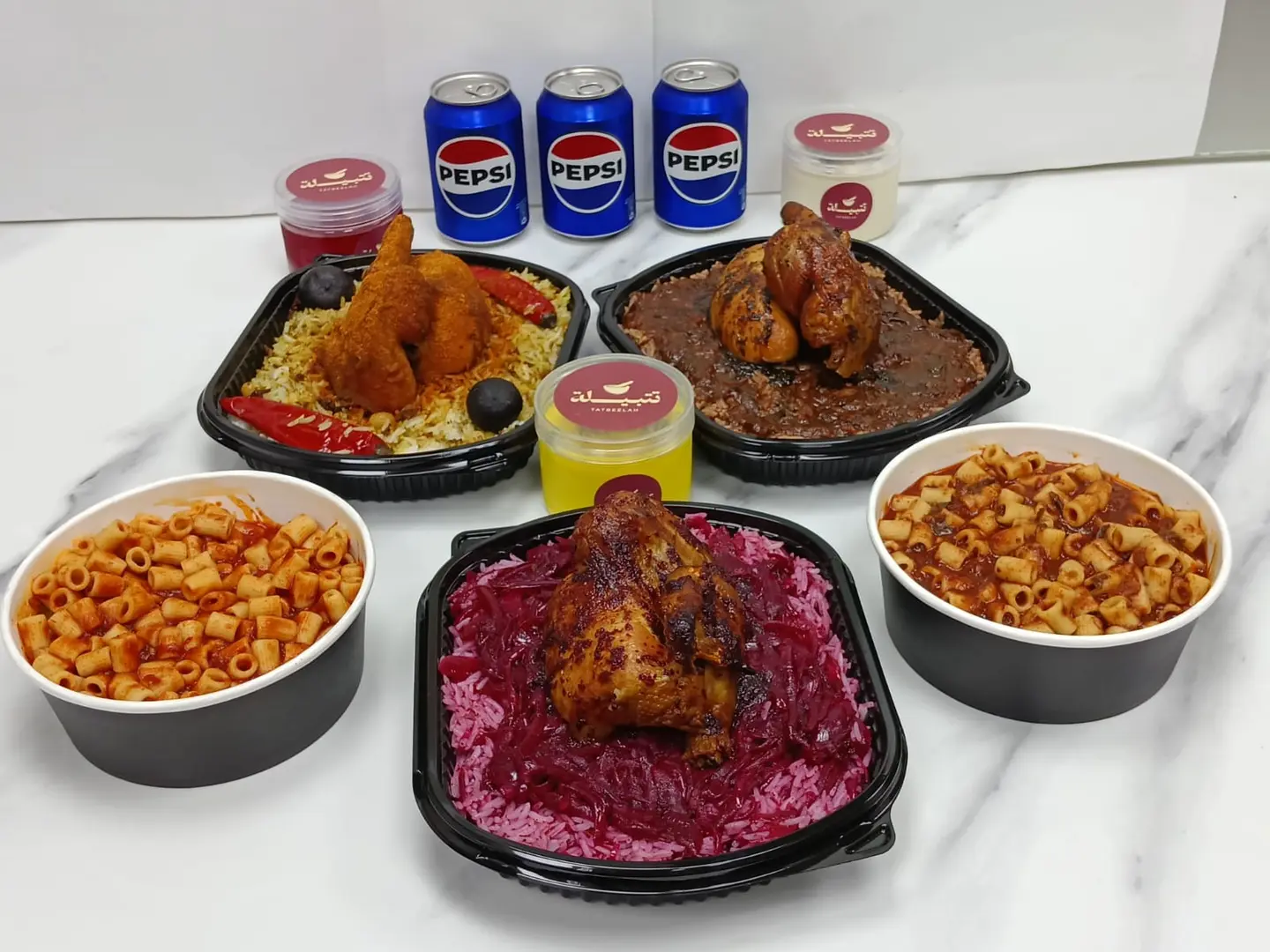 وجبة خمس اشخاص