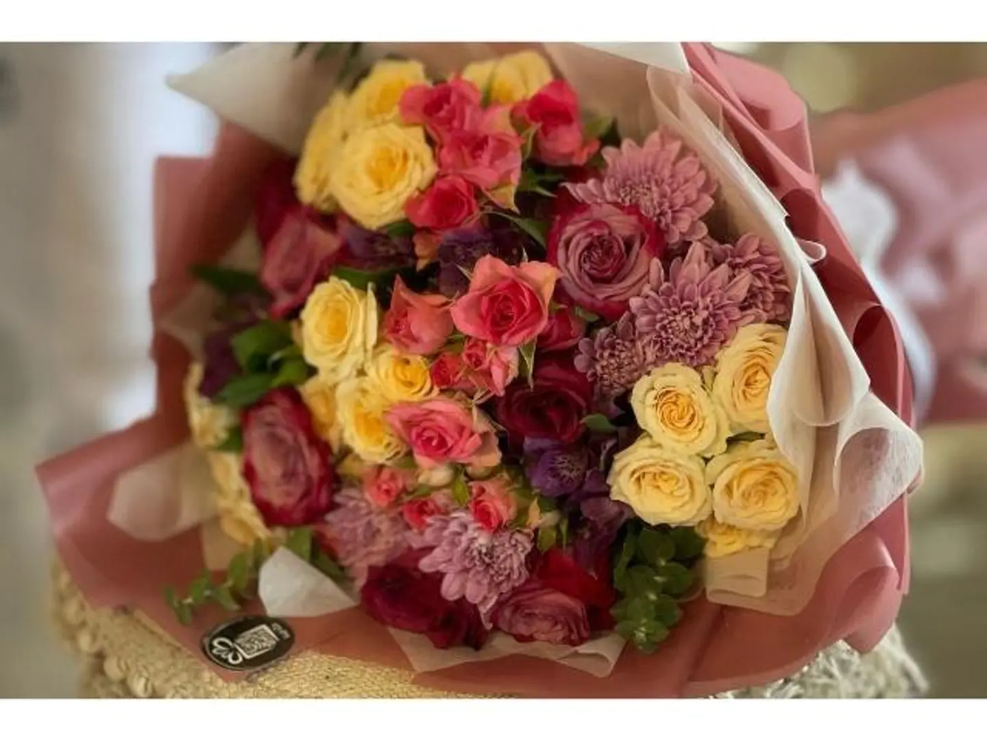 Mixed Colorful Flower Bouquet