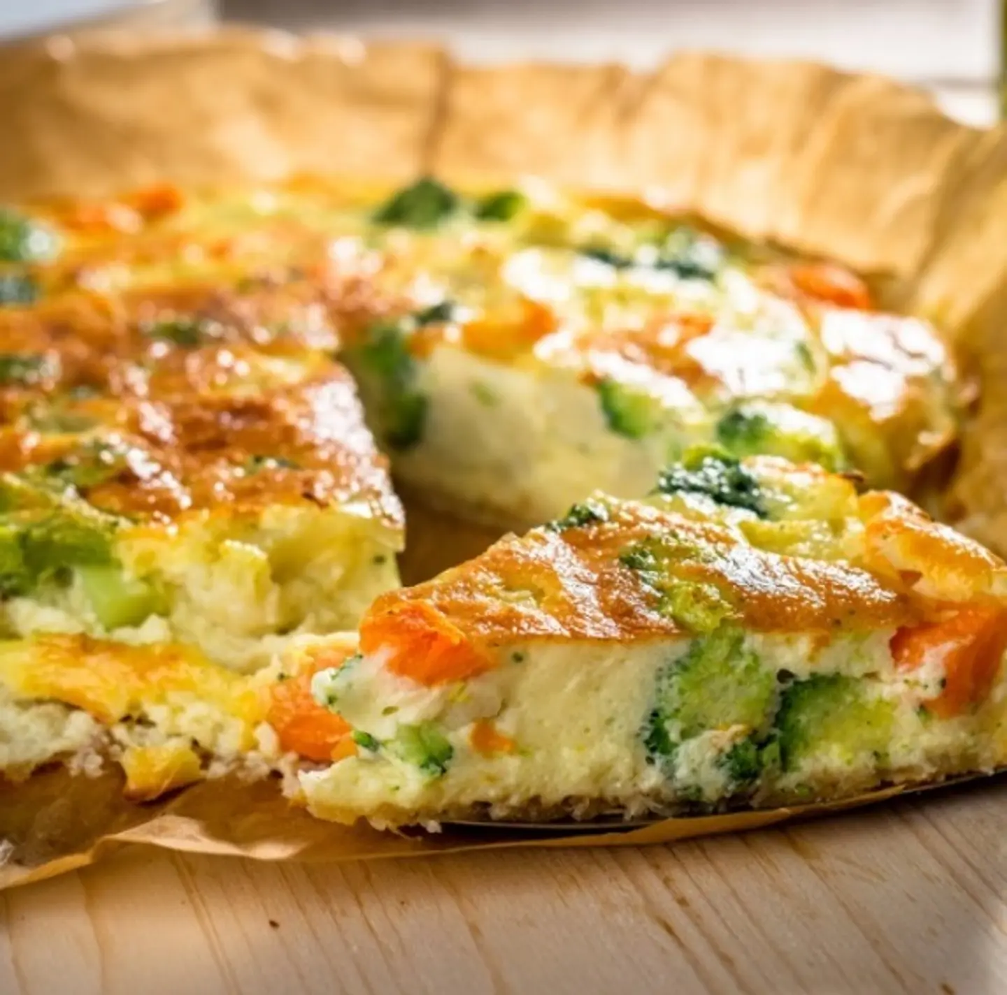 Cheese With Vegetables Pie