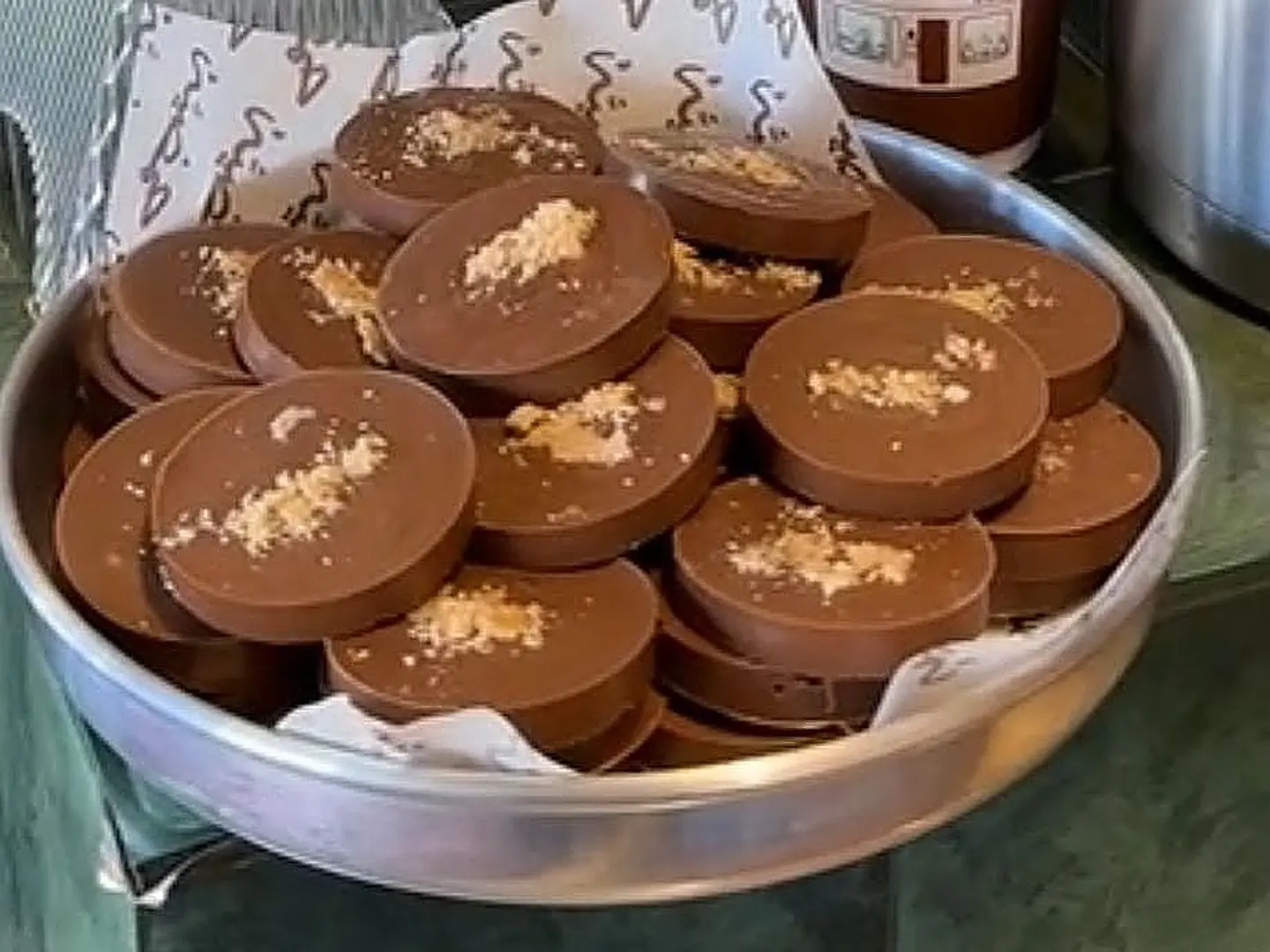 شوكلت بار كرنشي 3 قطع