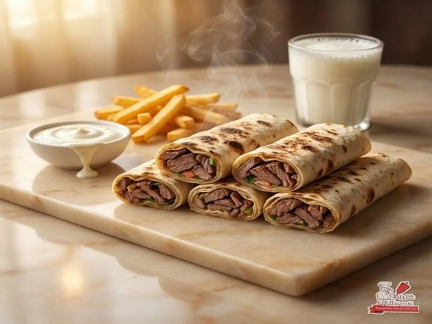 وجبة لحم اصابع 4 قطع