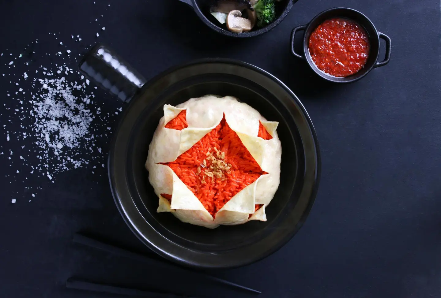 أرز شينج يانج مع الدجاج