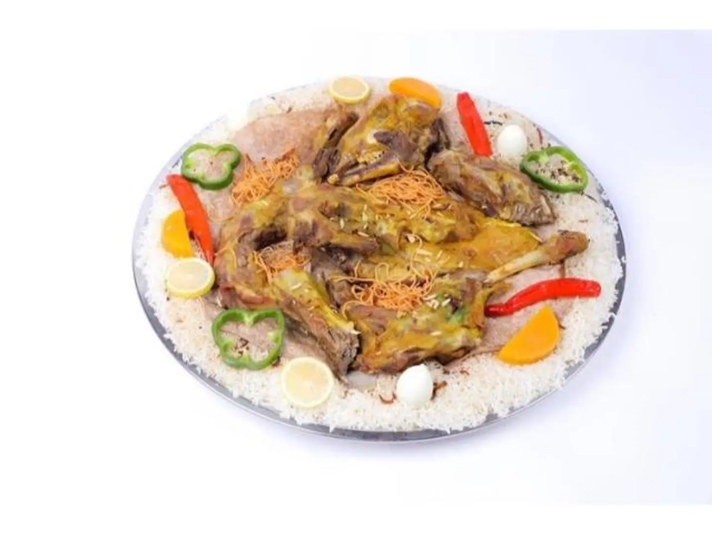 A Quarter Of A Tais Mandi Meat