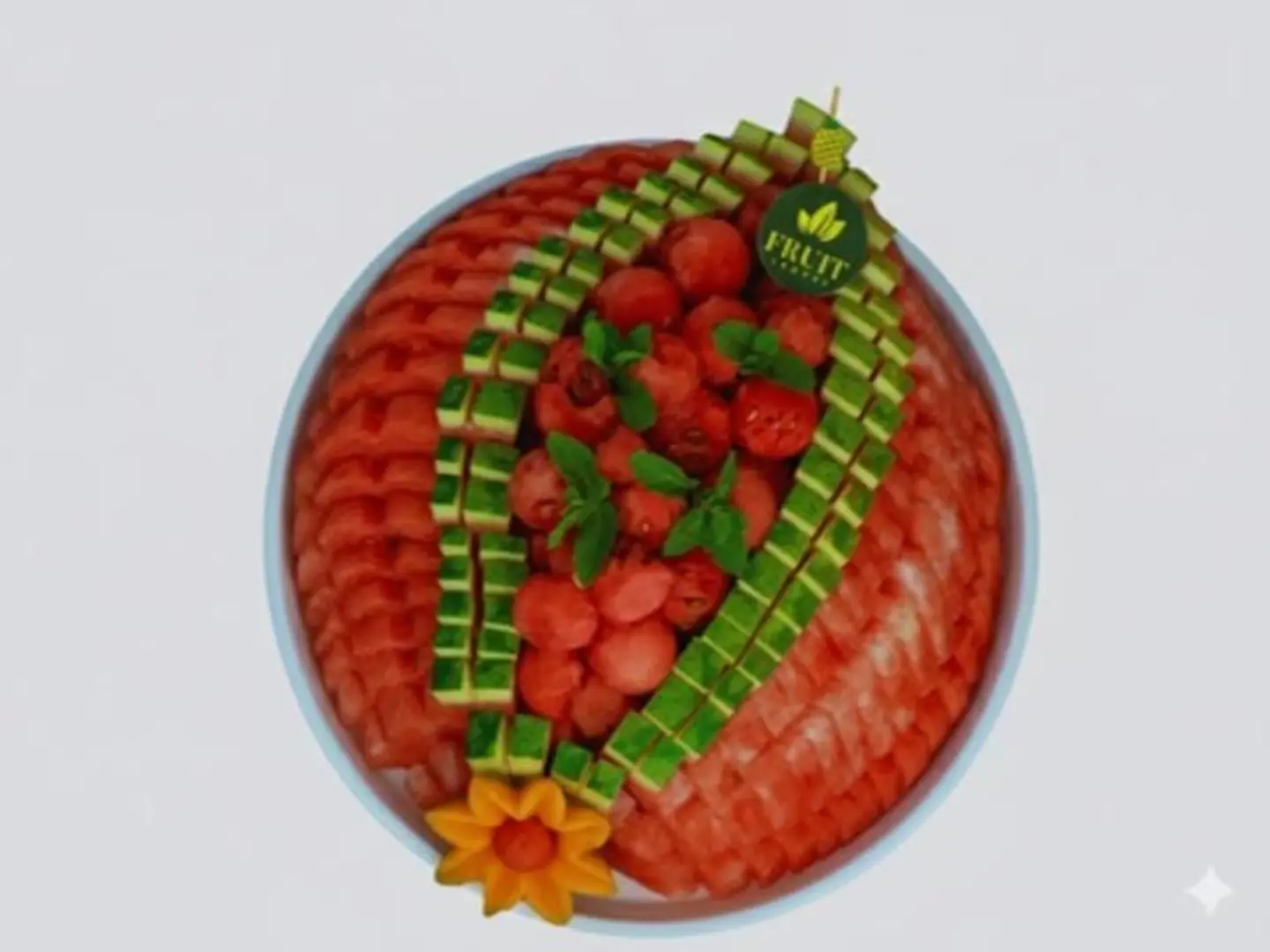 بطيخ الصيف المنعش