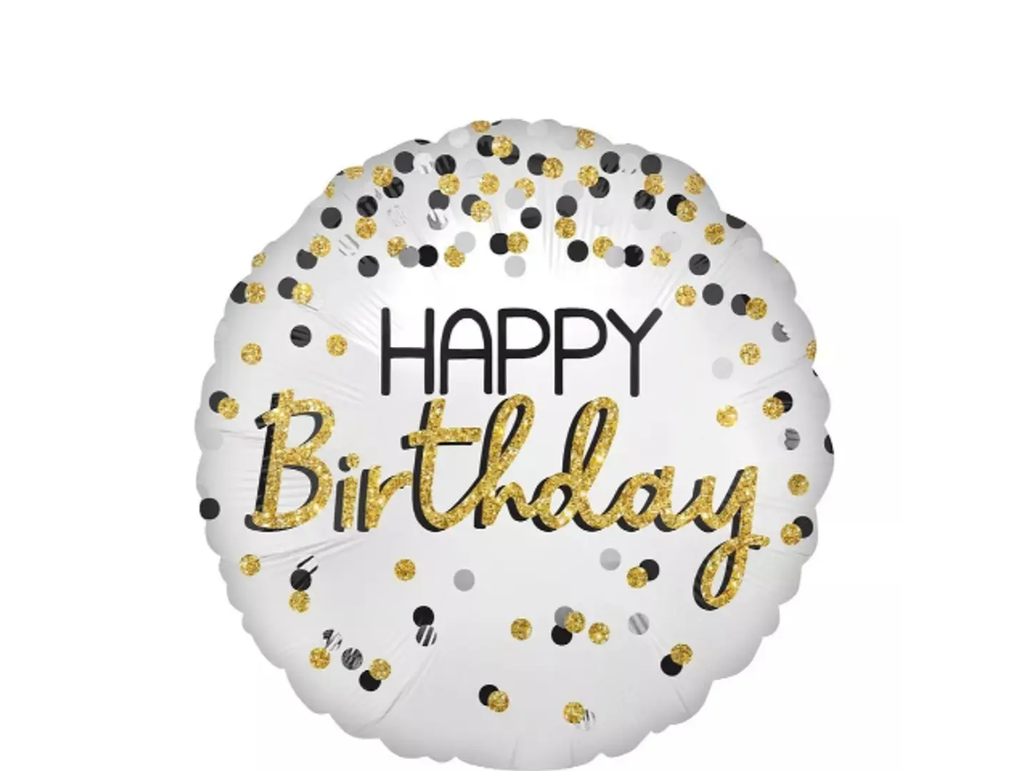 Flying Birthday Helium Balloon