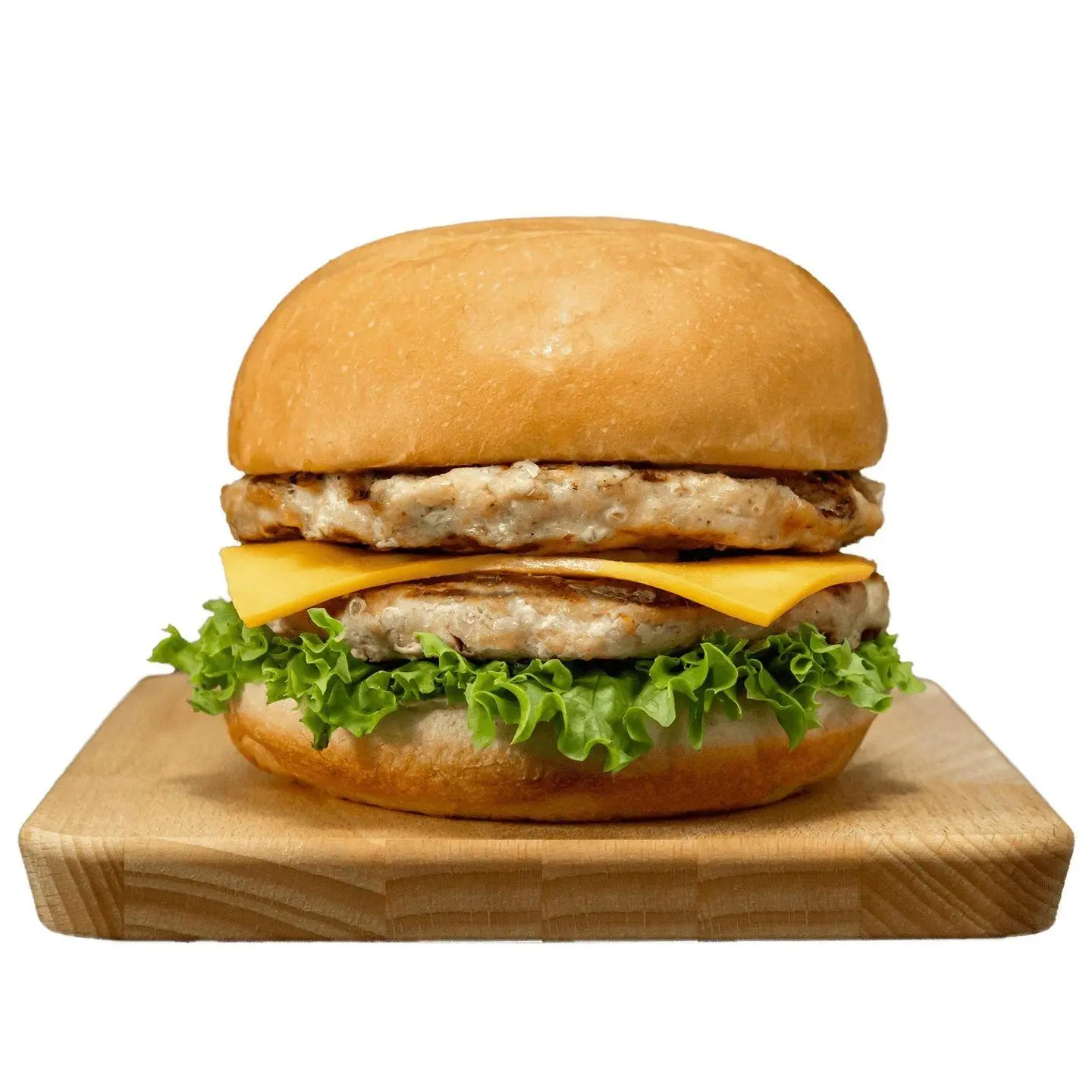 Pan Fried Chicken Burger
