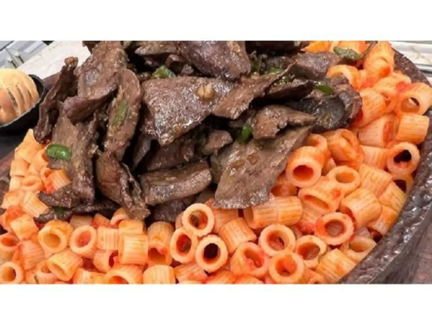 Oriental Pasta With Liver