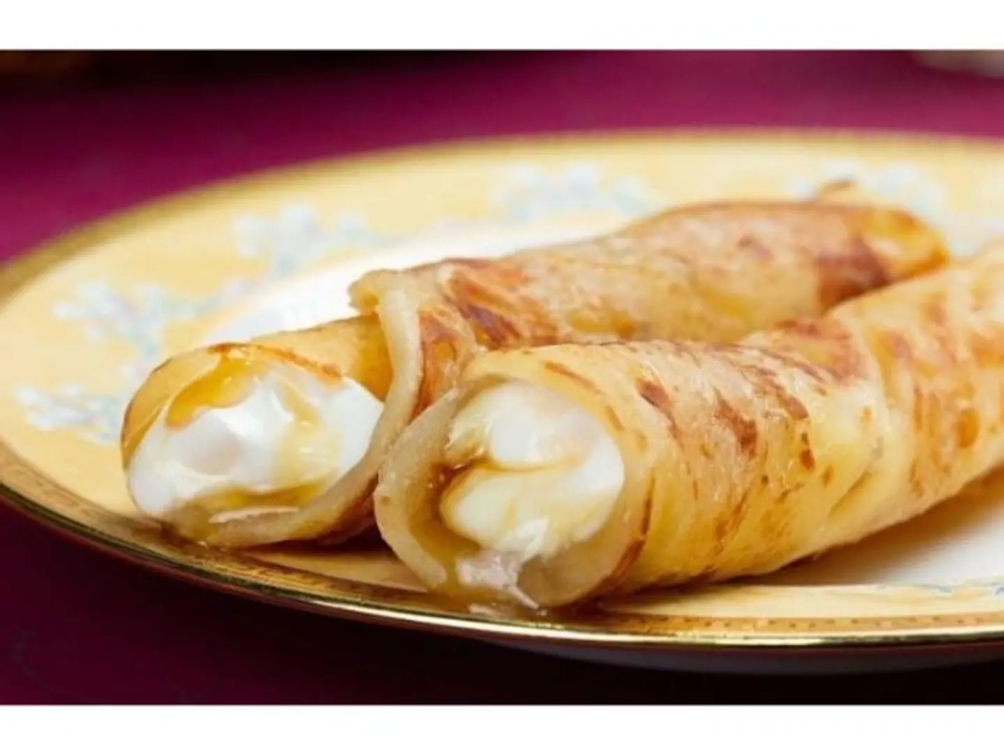 Cheese Chapati With Honey
