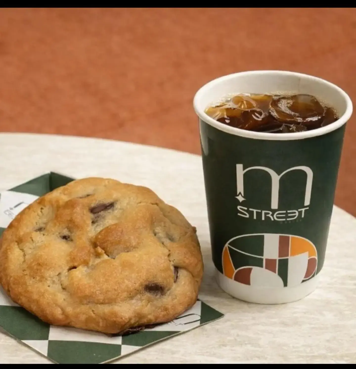 Coffee Of The Day With Chocolate Cookies