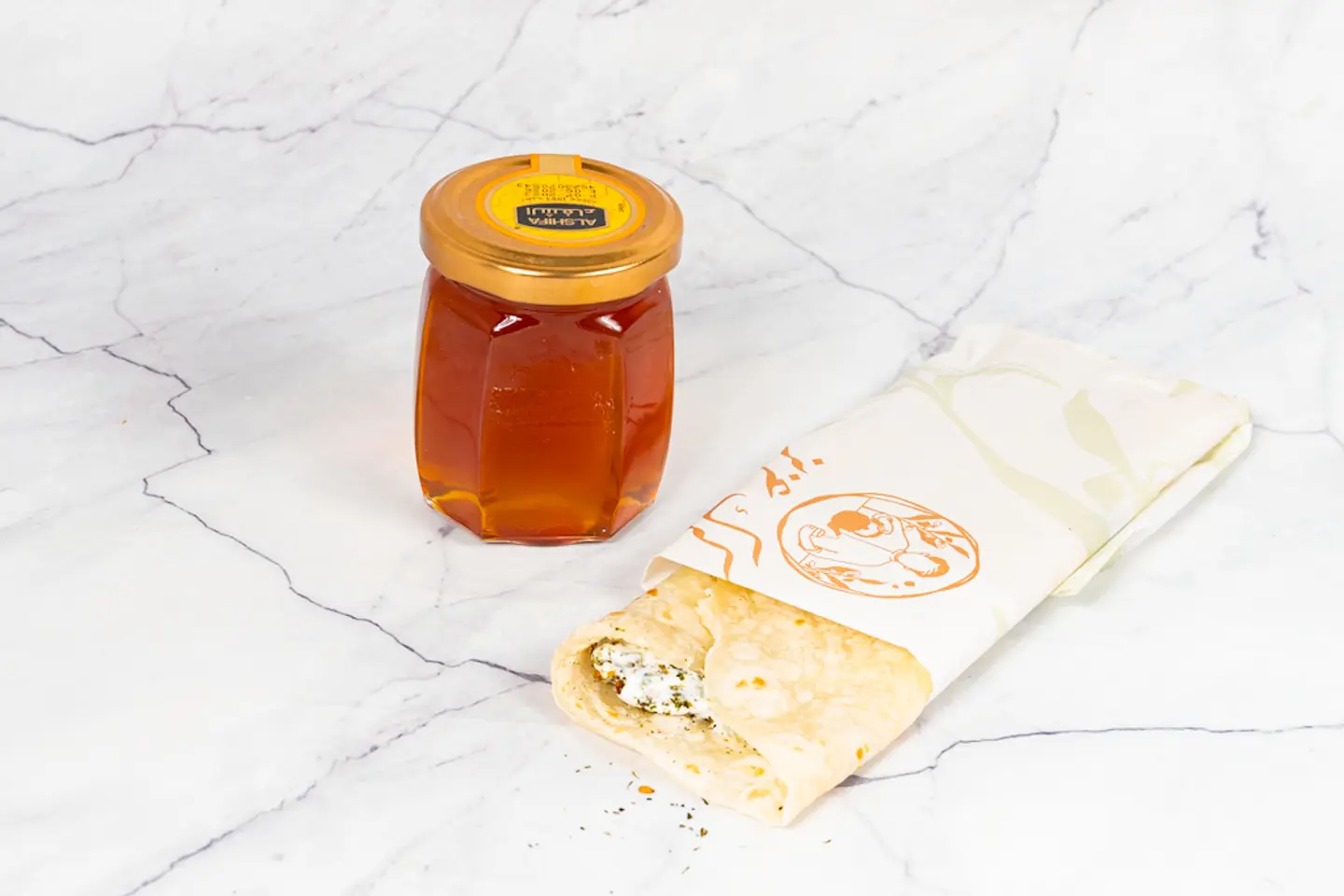 Labneh Chapati With Honey
