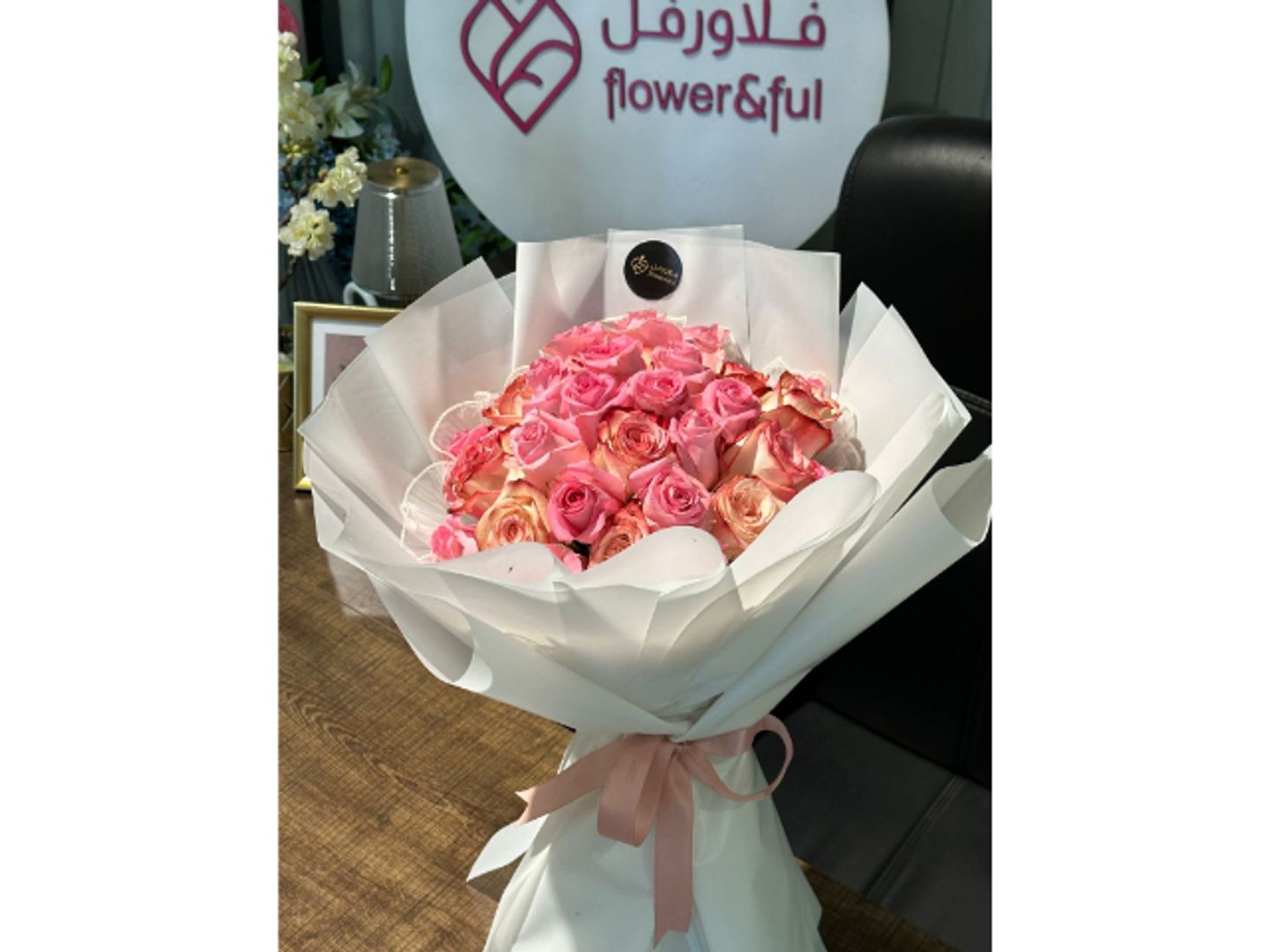 باقة ازهار البينك