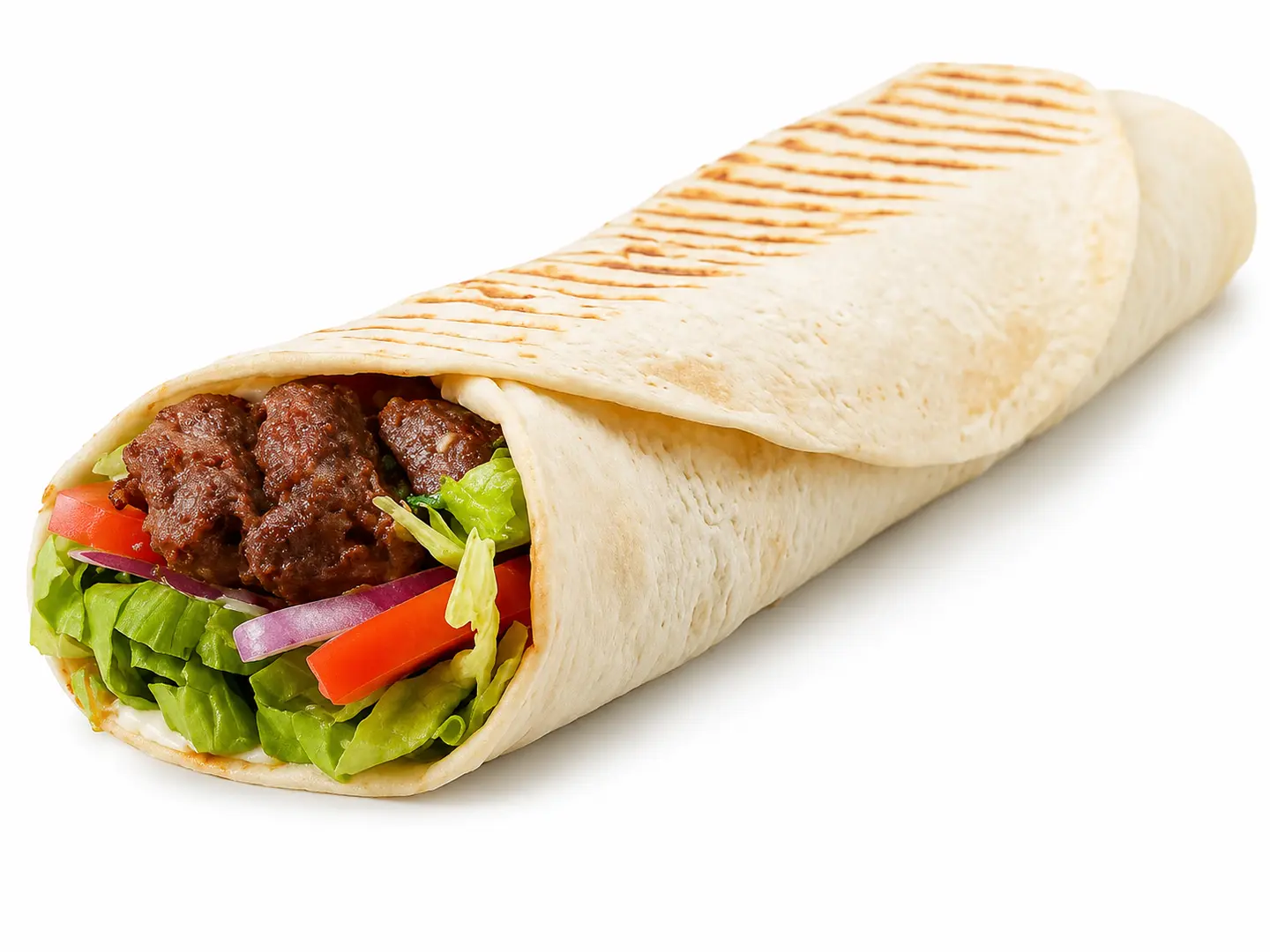 Turkish Meat Skewers Sandwich