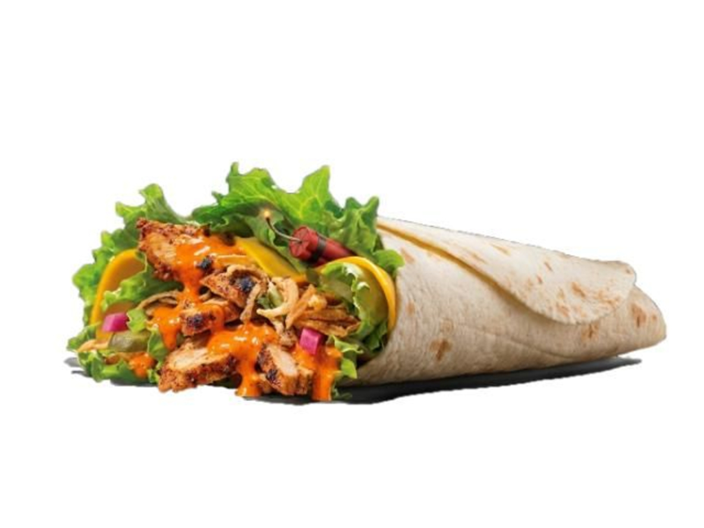 Dynamite Wrap With Fries