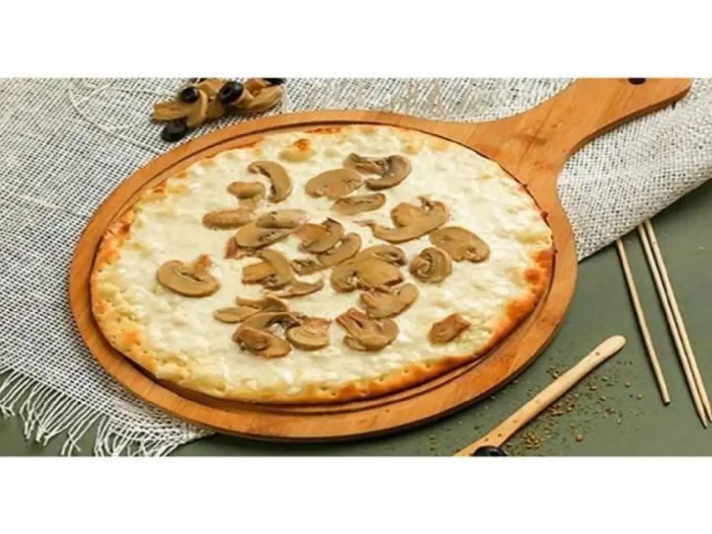 Cheese Pie With Mushrooms