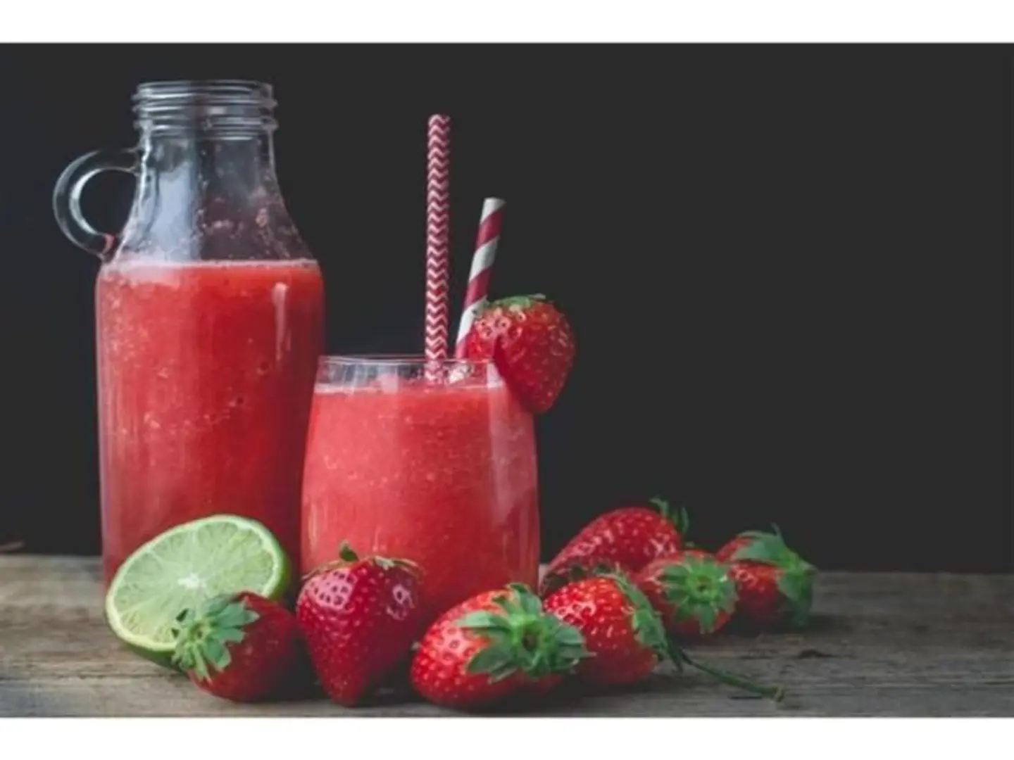 عصير فراولة