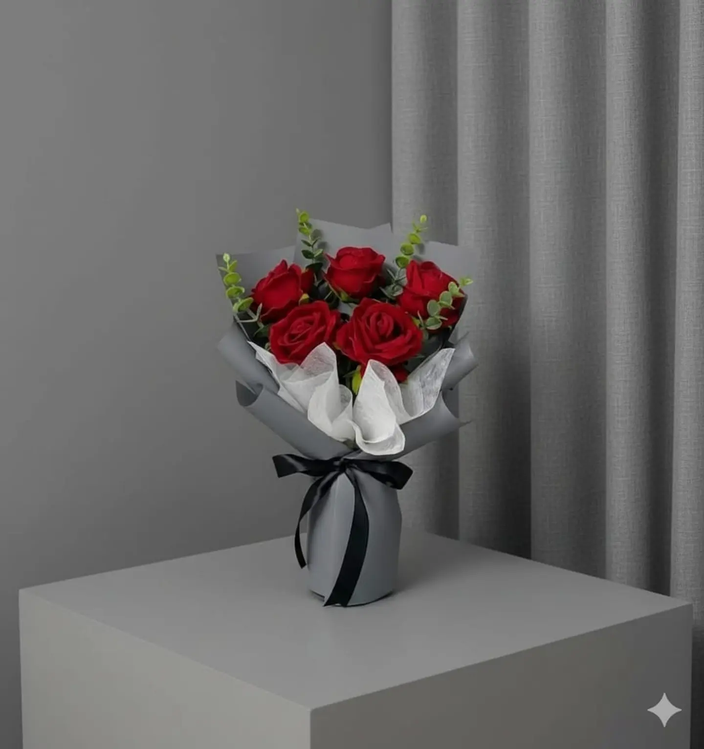 بوكية ورد احمر 8