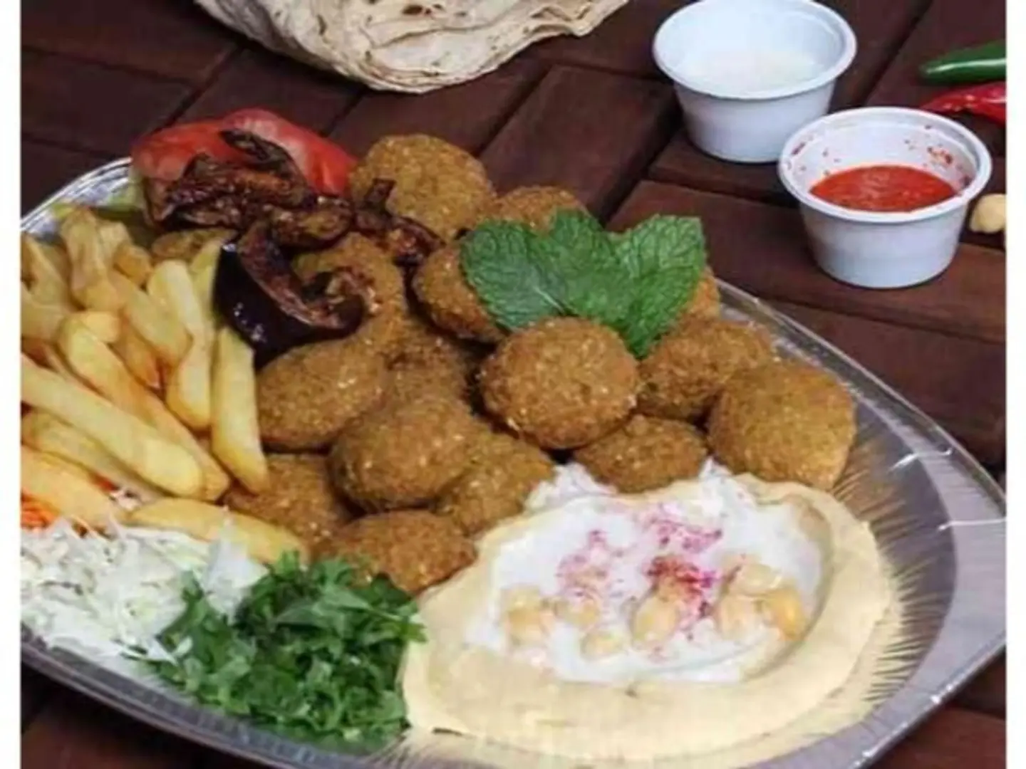 Large Falafel Plate