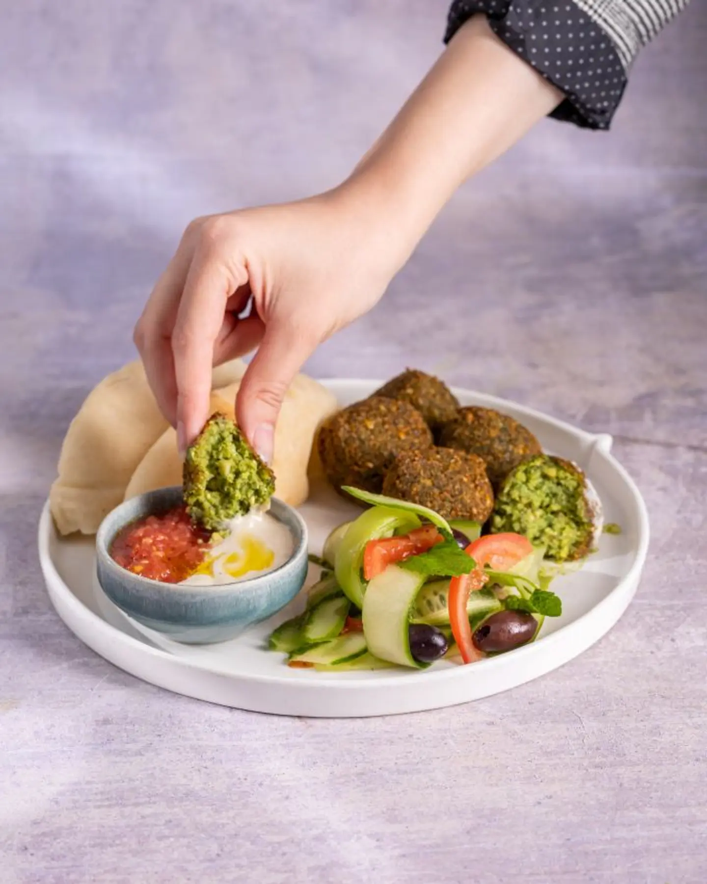 مقليات سوبر خضراء نباتي