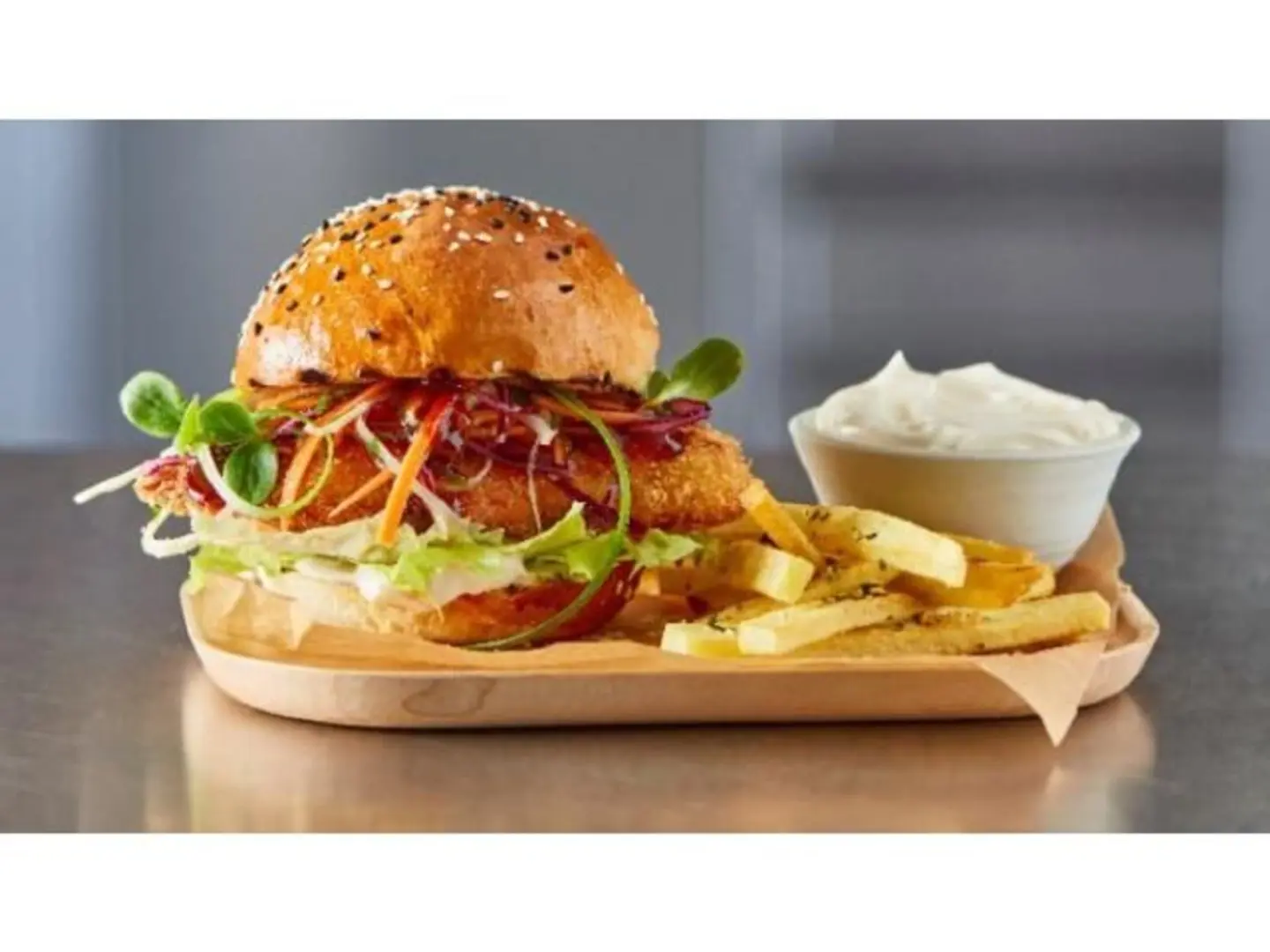 Oven Chicken Burger