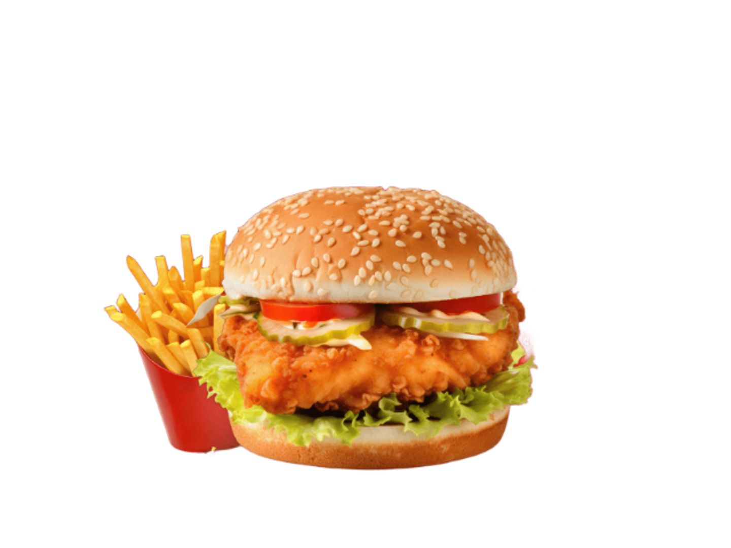 Double Zinger Burger Meal