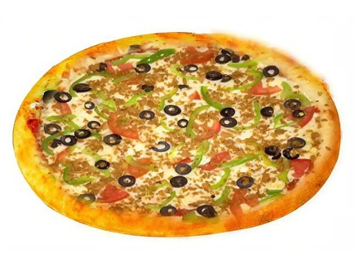 بيتزا خضار كبير