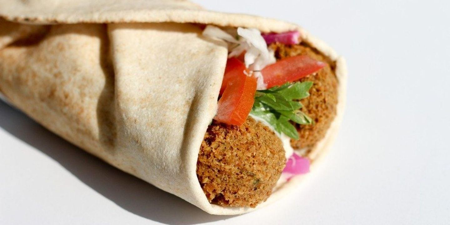 Falafel Sandwich With Cheese