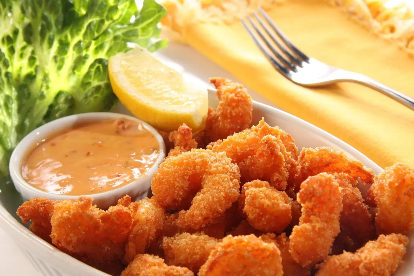 Fried Shrimp Dish
