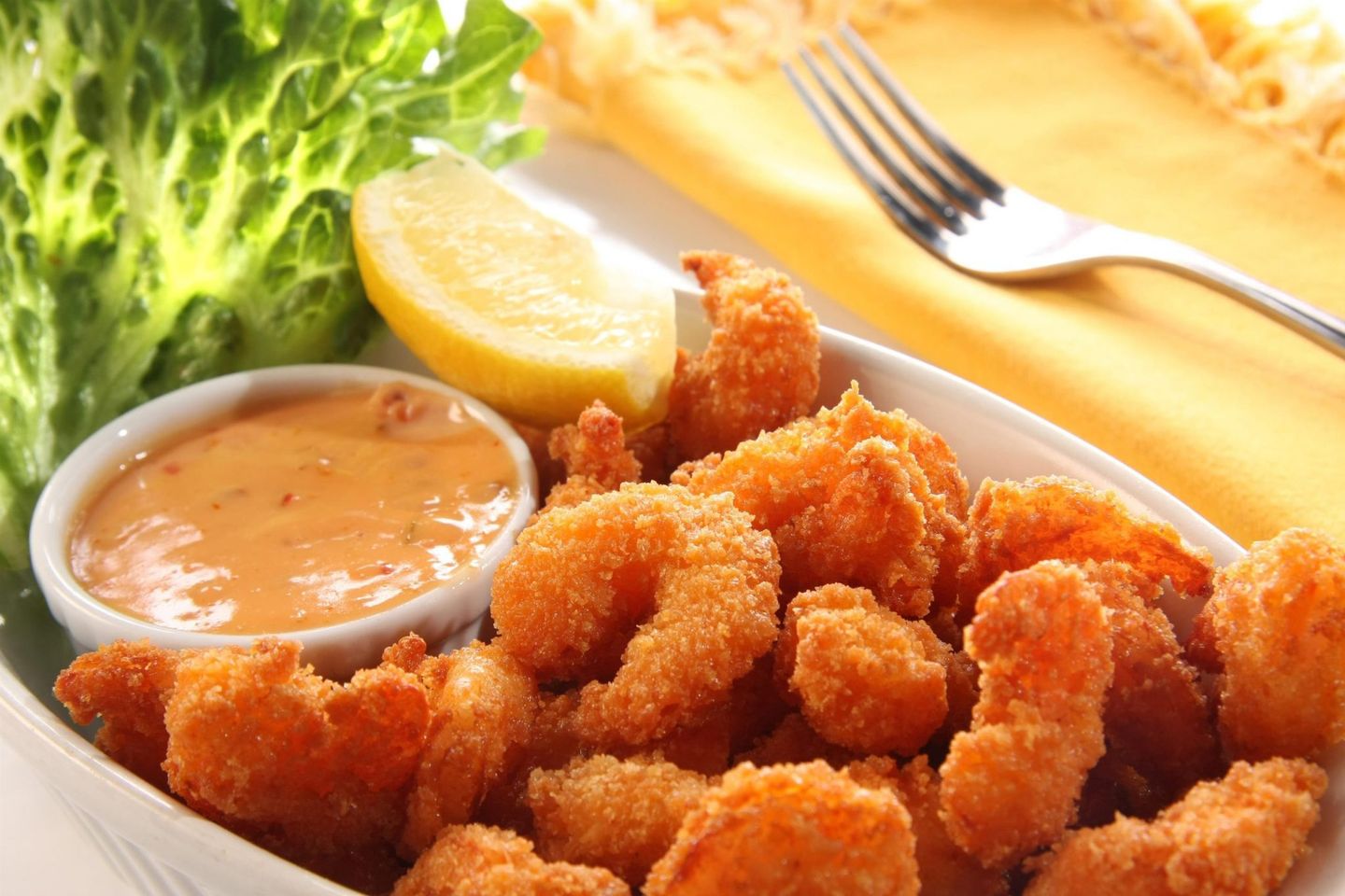Fried Shrimp Dish