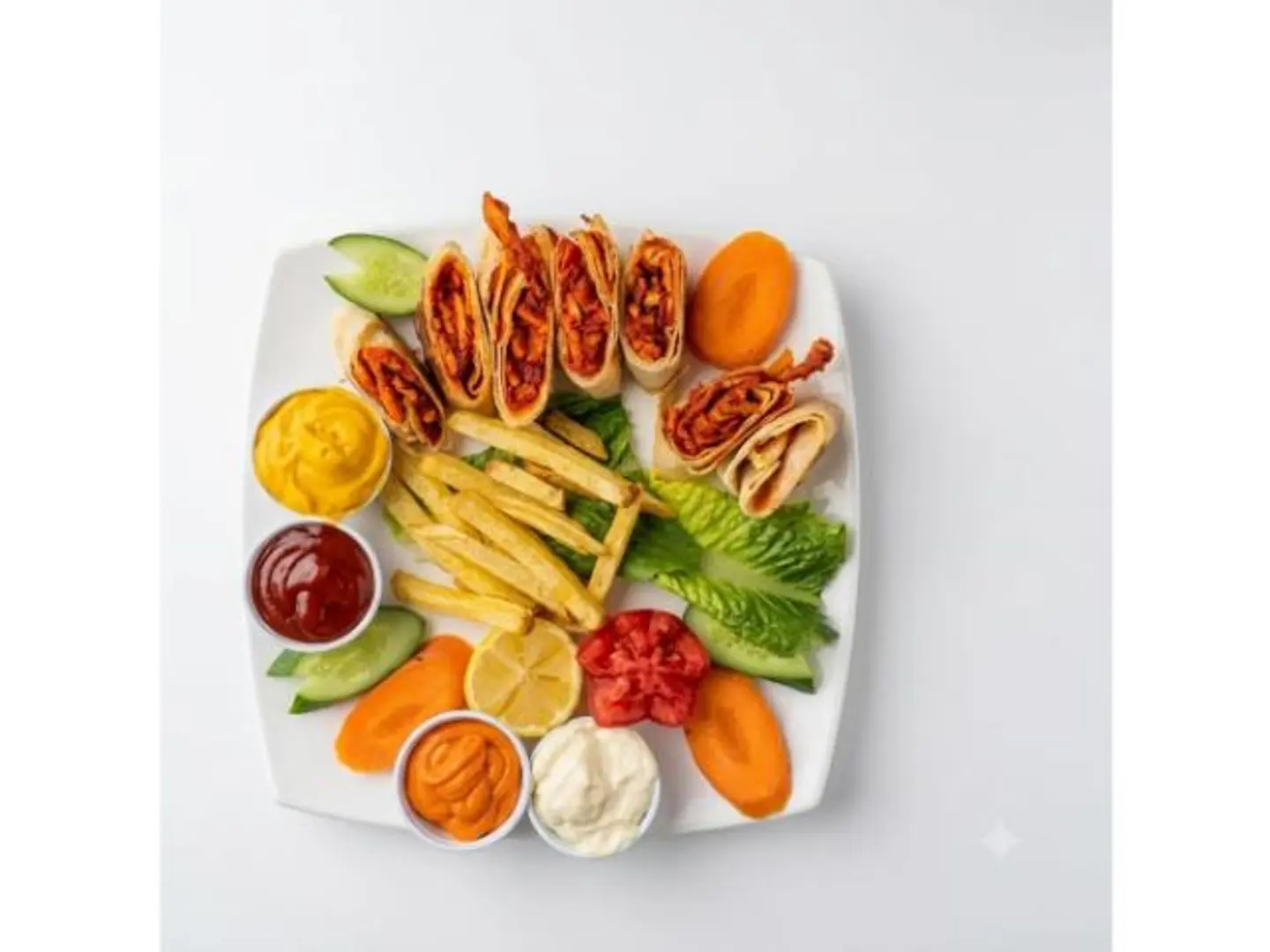 Spicy Arabic Style Chicken Shawarma