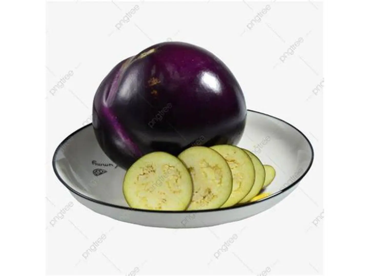 كأس باذنجان مقطع