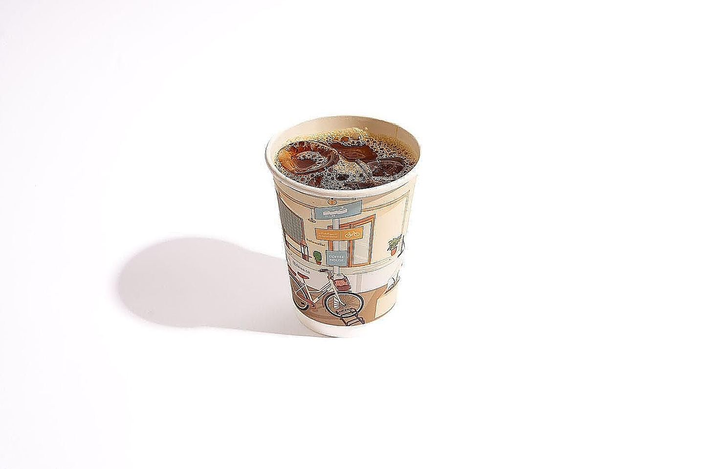 قهوة بارد كولمبي