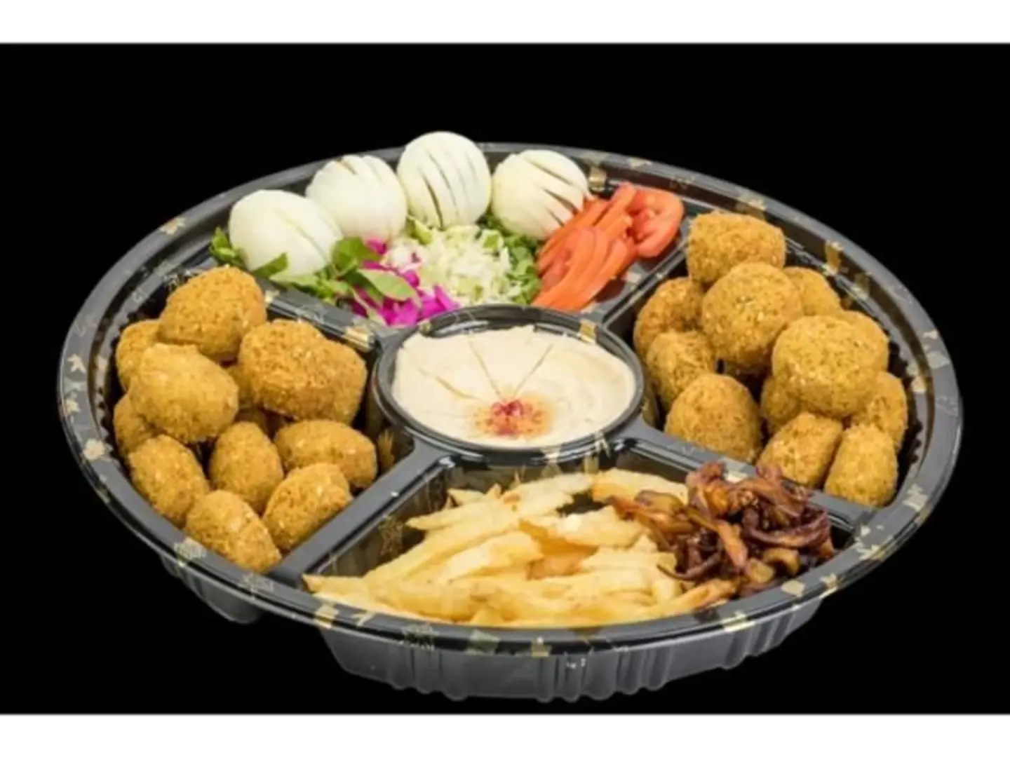 صحن فلافل عربي