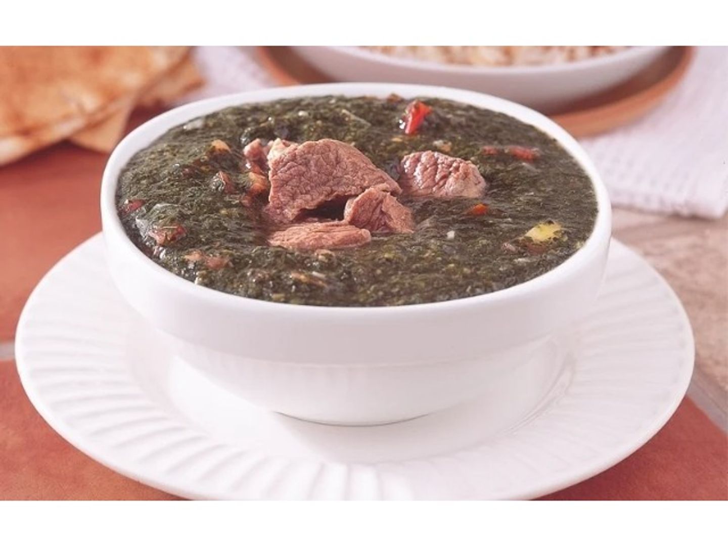ملوخية باللحمة