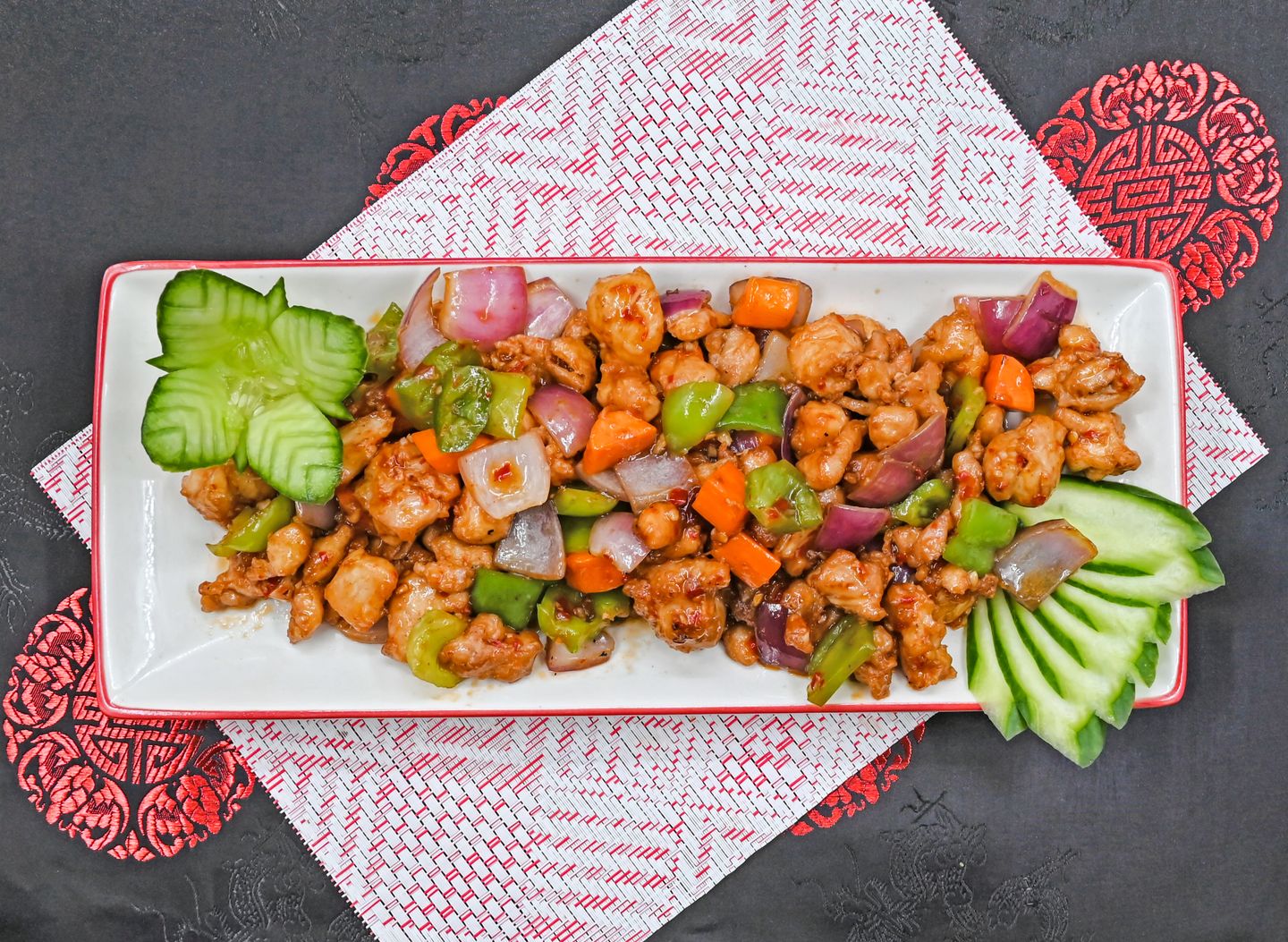 Spicy Chicken Tung An Style