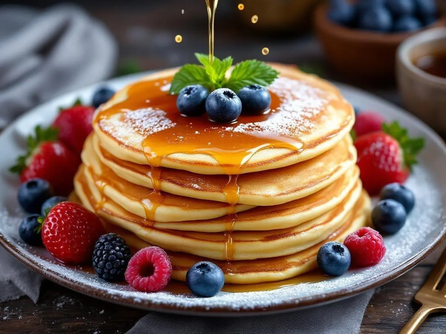 Peanut Pancakes