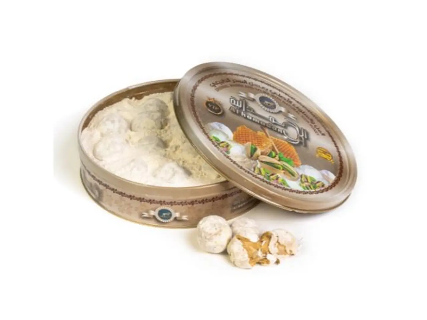 Original Iraqi Mann And Salwa With Honey And Hazelnut