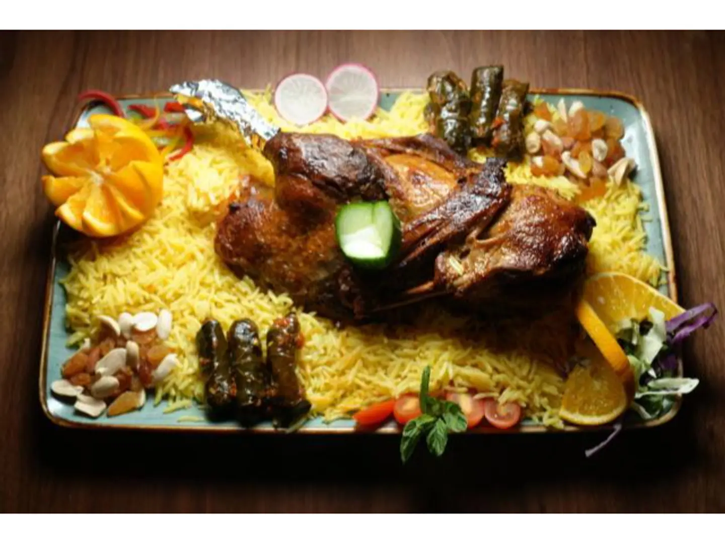 نص بط محمرة