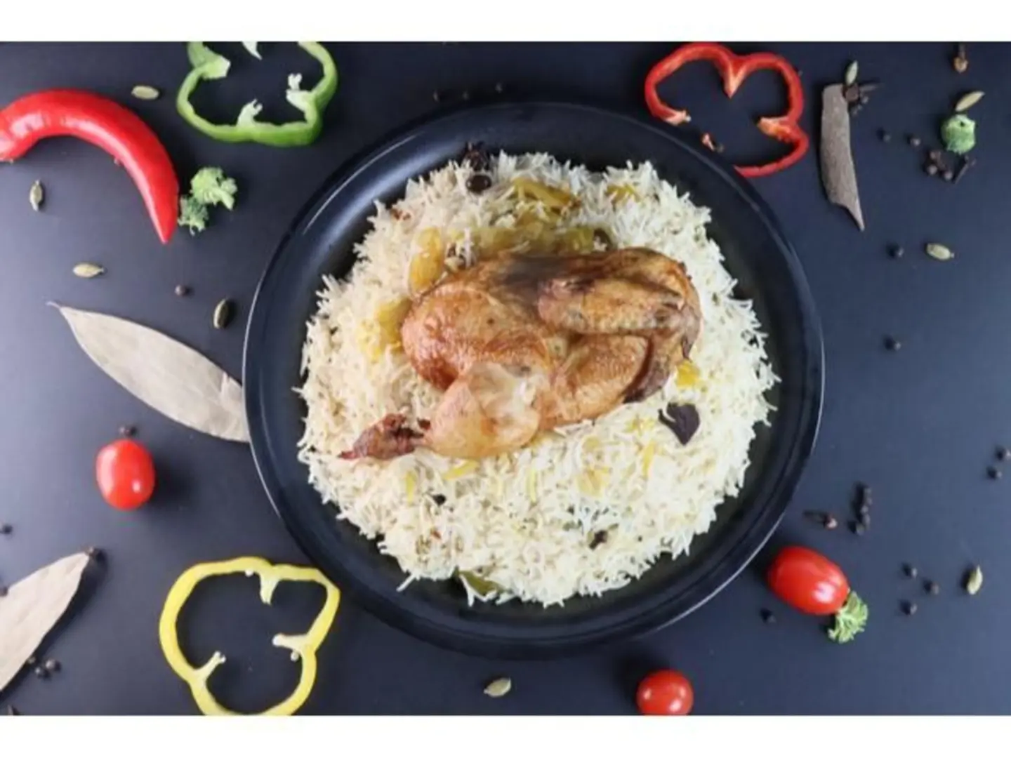 حبة مقلي مع رز شعبي