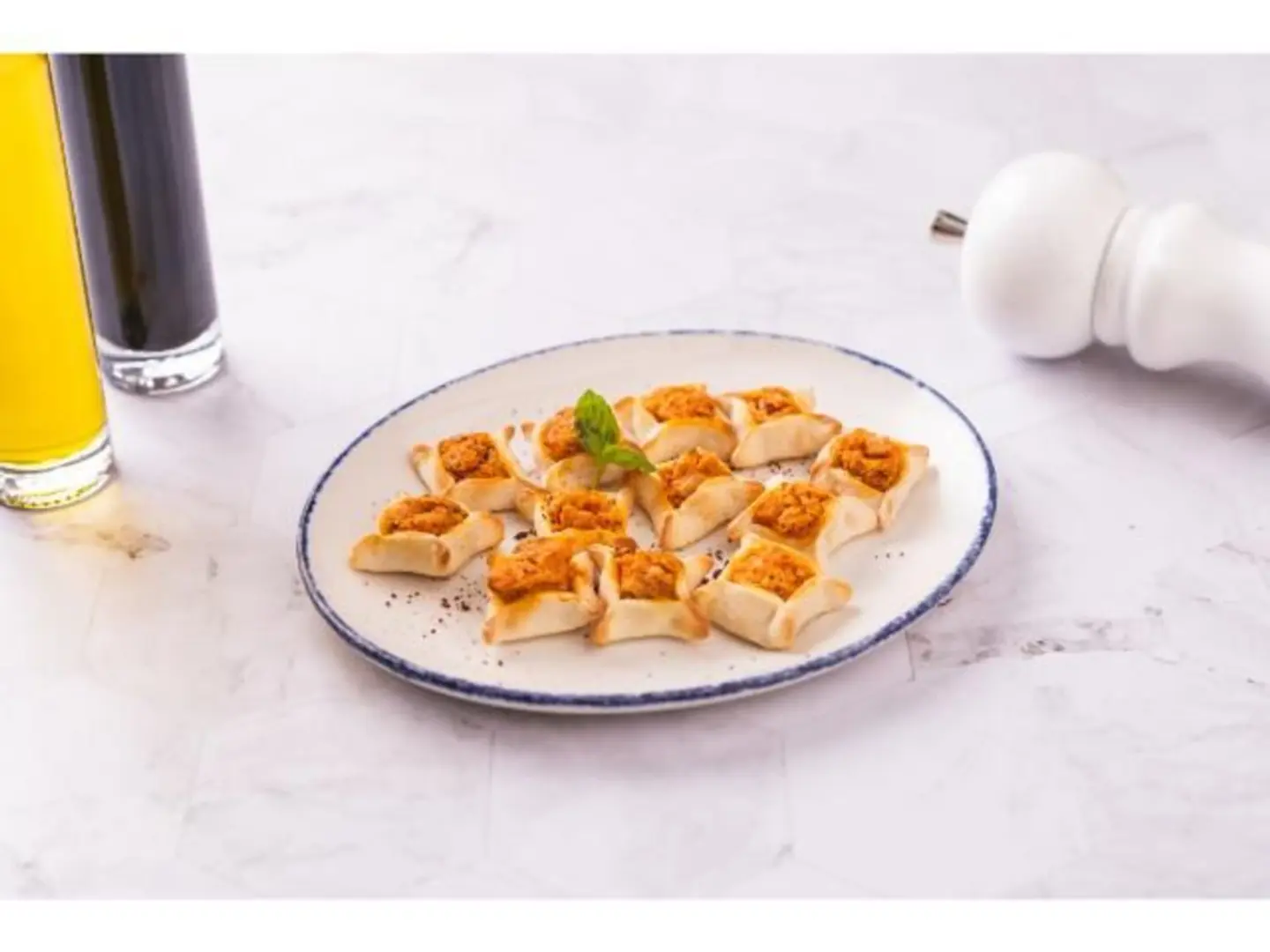 Mini Labneh With Makdous