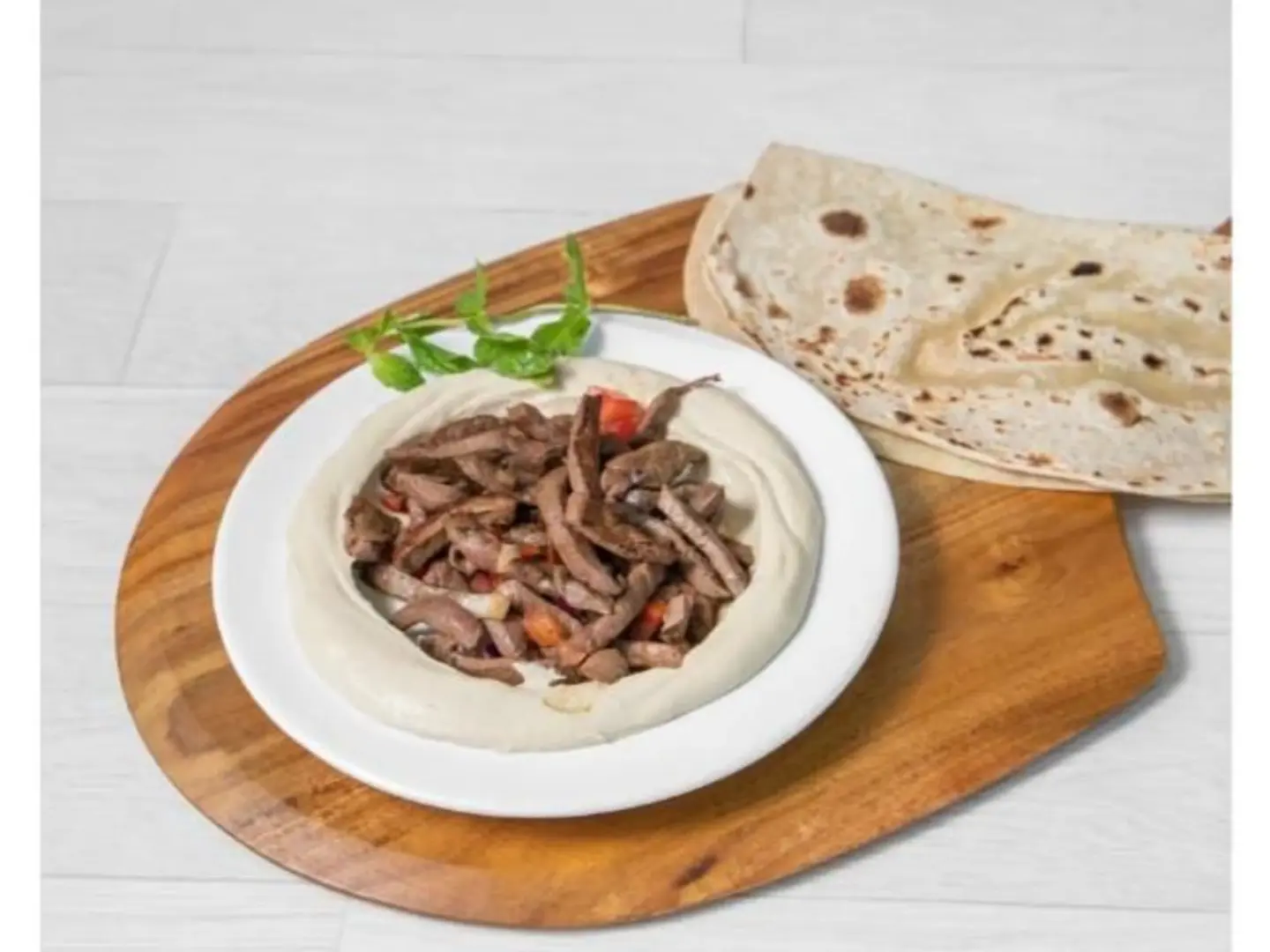 Liver With Hummus